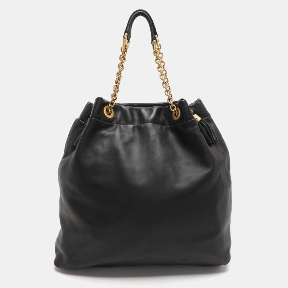 Dolce & Gabbana Black Leather Tote